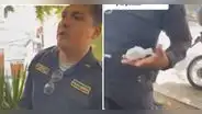 "Si yo hubiese querido, hace rato te hubiese sembrado": policía en Trujillo es captado enseñando droga