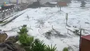 Olas de mar podrían alcanzar 14 metros de altura por vientos