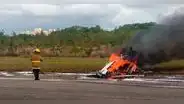 Accidente de avioneta en el aeropuerto de Maturín deja 2 muertos