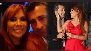 Magaly ignora mensaje de Hurtado sobre presunta infidelidad de su esposo y se luce feliz con él