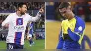El mismo día que Messi igualó el récord de títulos, Cristiano se quedó sin campeonar en Arabia