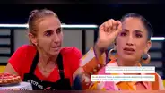 Usuarios reaccionan a incidente de Natalia Málaga luego de que jurado encontrara plástico en su postre