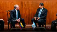Alberto Fernández se reúne con Nicolás Maduro y exige el fin de sanciones contra Venezuela