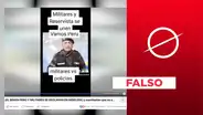 Este video no prueba una rebelión militar en el Vraem contra Dina Boluarte