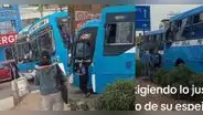 Puente Piedra: bus de 'Los Chinos' invade vereda y casi atropella a cobradora