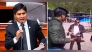 “Solo sacan leyes a favor de la derecha”, le gritaron a Wilson Soto en Huancavelica