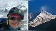 ¡Sin tanque de oxígeno! Montañista ancashina llega a la cima del tercer pico más alto del mundo