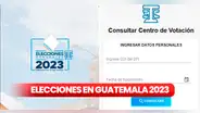 ¿Dónde me toca votar en las Elecciones Generales Guatemala 2023?