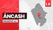 Temblor de magnitud 4.0 se sintió en Áncash hoy, según IGP