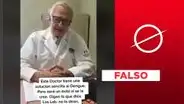 El dengue no se da por “falta de calcio”, sino por un virus