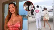 Paula Manzanal asegura que fue a Cannes con millonarios veinteañeros: “En su jet privado”