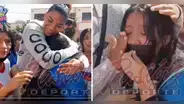 Niña se emociona hasta las lágrimas al conocer a voleibolista 'La Cotito': "La amo mucho"