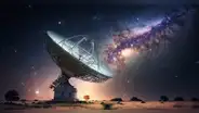 Señales de radio del centro de la galaxia podrían ser saludos de extraterrestres, según estudio