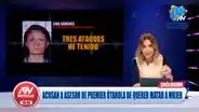 Exsecretaria del Ministerio de Defensa denunció que asesor de Otárola la amenazó de muerte