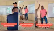 “Cuando se enferma el único que sabe el tema”: joven acude a su exposición conectado a su suero