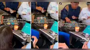 “Vender dulces quedó en el pasado”: escolar abre negocio de lectura del tarot en su colegio