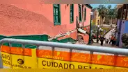 Barranco: cierran acceso al Puente de los Suspiros tras derrumbe de antigua casona