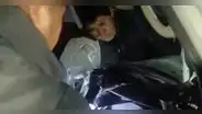Hombre quedó atrapado entre los fierros de una combi que atropelló una vaca en Puno