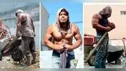 Albañil sorprende con atlético físico y se vuelve viral en TikTok: "Grande, 'Rambo'"