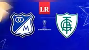 ¿Cómo ver Millonarios vs. América MG EN VIVO? Partido de HOY por Copa Sudamericana 2023