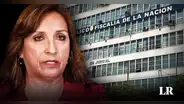 Así fue la llegada de Dina Boluarte a la Fiscalía para declarar por muertes en protestas