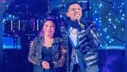 "Estoy orgulloso": Christian Yaipén cantó EN VIVO con Mell Llanos, su exalumna de La Voz
