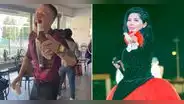 Italiano se declara fan de Yarita Lizeth y canta sus temas a todo pulmón: “Sírvanle lleno”