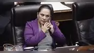 Digna Calle anula su licencia tras 4 meses para votar a favor de la bicameralidad