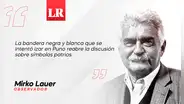 Bandera negra (como los piratas), por Mirko Lauer