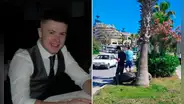Joven cumple sueño de viajar al extranjero, pero muere al chocar con una palmera