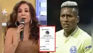 Janet Barboza revela que Pedro Aquino también le escribió: “Yo no sabía que existía”