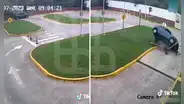 ¡Jalada de por vida! Fue a sacar su brevete, pero terminó volcando el auto en plena prueba