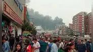 Incendio en Gamarra: cierran avenidas Aviación y Grau por emergencia en La Victoria