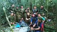Encuentran con vida a niños desaparecidos hace más de un mes en selva de Colombia