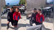 Tobey Maguire sorprende a niño en plena calle por su cumpleaños: “No conocía la envidia hasta hoy”