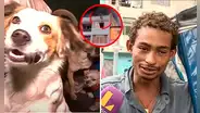 Hombre que salvó a perros de incendio en Gamarra revela su historia: "Vivo en la calle, pero soy feliz"