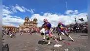 Escolares rinden homenaje a Cusco con danzas típicas en su mes jubilar