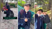 Turista regala US$25 a recicladora de 81 años y ella casi llora: “Ya tengo para el alquiler”
