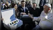 ¿Qué dice el mensaje del papa Francisco enviado en un satélite al espacio?