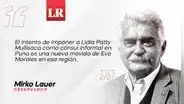 La cónsul que llegó del frío, por Mirko Lauer