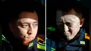Policías acusados de extorsión a comerciantes se comen billetes para evitar cárcel en Colombia