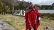 Lucas Huaranca, el docente que hizo de curaca Amaru en el filme Transformers 7