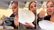 Joven causa revuelo al revelar secreto para no lavar platos: "Tips para los flojos"