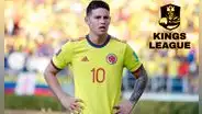 James Rodríguez jugará en la Kings League tras no encontrar club: 'Kun' Agüero lo reclutará