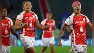 Santa Fe venció 4-0 a Atlético Nacional y clasificó a la gran final de la Liga Femenina BetPlay 2023