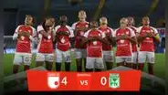 Liga Femenina Betplay: Santa Fe goleó a Atlético Nacional y clasifica a la final