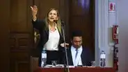 Congreso aprobó acusar a Luciana León por tráfico de influencias, cohecho y peculado