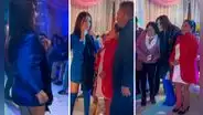 Rosángela Espinoza se luce bailando huayno en Puno por el compromiso de su hermano