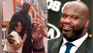 Shaquille O'Neal sorprendió a 2 ciudadanas venezolanas con lujosos obsequios