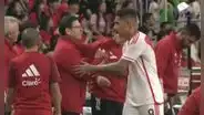 Paolo Guerrero sale ovacionado: Reynoso lo abrazó y fue saludado por el comando técnico y jugadores